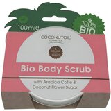 Coconutoil - Organski piling za tijelo s kavom i šećerom od kokosovog cvijeta (100 ml) Cijene