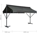  Tenda Samostojeća tenda 400 x 300 cm antracit | shoptok.hr