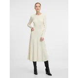 Orsay Cream women's midi dress - Women's