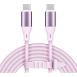  Kruger&Matz USB tip C - USB tip C kabel 100 W 1 m silikonski ružičasti Basic | shoptok.hr