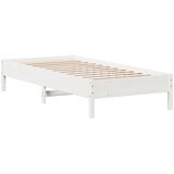  Okvir kreveta bez madraca bijeli 90 x 200 cm masivna borovina | shoptok.hr