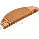  Otirači za stepenice samoljepljivi 10 kom 65x21x4 cm bež | shoptok.hr