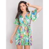 RUE PARIS Jumpsuit-CHA-KO-0712.68P-white-green Cene