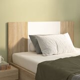 vidaXL Posteljno vzglavje belo in sonoma hrast 120x1,5x80cm konst. les | Shoptok.si