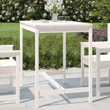 vidaXL Vrtni stol bijeli 121x82 5x110 cm od masivne borovine Cijene