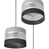  Luster na sajli HELEN 3xE27/15W/230V crna/siva/srebrna | Eponuda.com