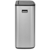 Brabantia Bo Touch Bin 60 L z 1 plastičnim vložkom - Matt Steel Fingerprint Proof | Shoptok.si