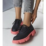 Gemre Black lace-up shoes on a chunky sole Kay | ePonuda.com