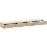  Ladice za krevet Sonoma hrast 200x36 5x16 5 cm Igrajno drvo | shoptok.hr