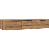 vidaXL Stenska omarica artisan hrast 102x30x20 cm inženirski les | Shoptok.si