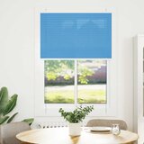  Plisirana zavjesa Plava 95x100 cm Širina tkanine 94,4 cm Poliester | Shoptok.si