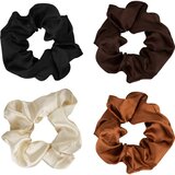 Brushworks Satin Scrunchies Natural elastike za lase Cene