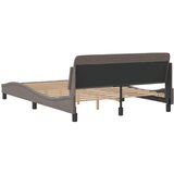  Okvir za krevet Dover smeđesivi 140 x 190 cm od tkanine | shoptok.hr