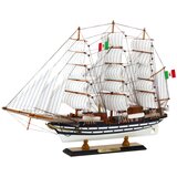 Lean Toys Zbirateljski model dekorativne jadrnice Amerigo Vespucci 64x46 cm | Shoptok.si