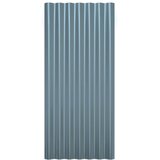 Krovni paneli 36 kom od pocinčanog čelika sivi 80 x 36 cm | Eponuda.com