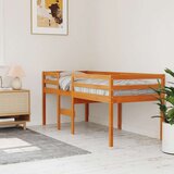  Visoki krevet voštano smeđi 90 x 200 cm od masivne borovine | shoptok.hr