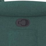  Naslonjač od tkanine tamnozeleni - Tamnozelena 1 Ručno guranje unatrag Ne | shoptok.hr