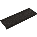  Otirači za stepenice 5 kom crni 65x21x4 cm prošiveni | shoptok.hr