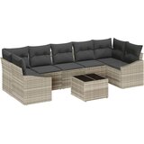  Set sofe s jastukom Svijetlo siva 55 x 55 x 37 cm poliratan | Eponuda.com
