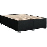  Krevet s oprugama i madracem crni 160x200 cm od tkanine | shoptok.hr