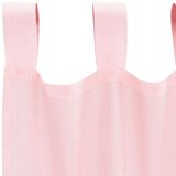 vidaXL Voile zavjese s džepovima za šipke 2 kom svijetlo ružičaste | shoptok.hr