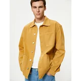 Koton Shirt Jacket Classic Collar Pocket Detailed Buttoned