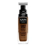 NYX Professional Makeup tekoča podlaga - Can't Stop Won't Stop Full Coverage Foundation - Sienna (CSWSF17.5)