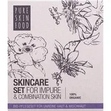 organic skincare set - impure & combination skin