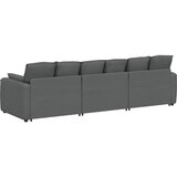  Modularna sofa s jastucima tamno siva | shoptok.hr