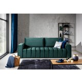ELTAP Tamno zelena baršunasti sklopiva/s prostorom za odlaganje sofa 247 cm Lazaro – | shoptok.hr