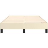  Okvir za krevet krem 120 x 200 cm od umjetne kože | shoptok.hr
