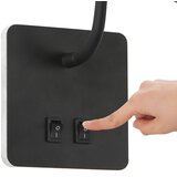  Brilagi - LED fleksibilna zidna lampa MAYA Double LED/4W/230V + LED/3W crna | Eponuda.com