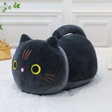 Plišana igračka mačak sa mekanim repom 40cm - crni | shoptok.hr