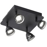 Lampa LED Spot Gemini 4x3W 25x25cm 850010432 crna mat Cijene