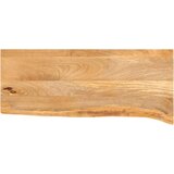 Stolna Mizna plošča z naravnim robom 90x20x3,8 cm trden mangov les, (21410813) Cene
