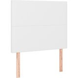  Okvir za krevet s uzglavljem bijeli 120x200 cm od umjetne kože | shoptok.hr