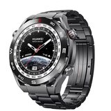 INF 22 mm konveksni pašček iz titana s tremi členki - črn za Huawei GT4 3Pro/GT2, (5000078899) | Shoptok.si