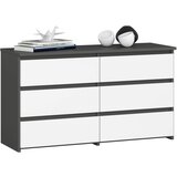 AKORD KOMODA CL100 6SZ PK SZARA / BIAŁA, (21713951) Cene