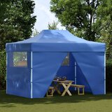 Šator za svadbe - šator za zabave Plava 280 x 410 x 315 cm Oxford tkanina | shoptok.hr