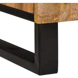  Noćni ormar 2 pcs Prirodna 40 x 33 5 x 46 cm Čvrsto drvo manga | shoptok.hr