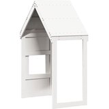 Krov za dječji krevet bijeli 55x99x139,5 cm masivna borovina | shoptok.hr
