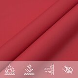  Jedro za sunce Crvena 6 x 2 m 100% poliester Oxford | shoptok.hr
