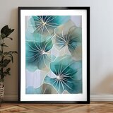  Stenski plakat z EXTRA učinkom - Cvetlična simfonija | Shoptok.si