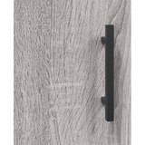  Visoka komoda siva sonome 34,5x34x180 cm od konstruiranog drva | shoptok.hr