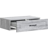 Stolna montirana na zid Siva sonoma 59 x 34,5 x 17 cm | shoptok.hr