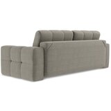 Makamii Temno siva raztegljiva sedežna garnitura iz tkanine bouclé 255 cm Milu – | Shoptok.si