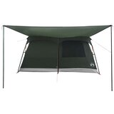 Obiteljski šator s krovom Maslinasto zelena 500 x 400 x 230 cm | Eponuda.com