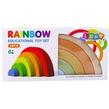  Dugina slagalica za malu djecu, pastelne gumene kocke, 5 komada. | shoptok.hr