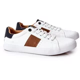 Kesi Leather Sneakers Big Star II174037 White-Beige