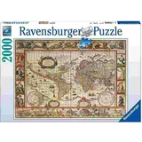 Ravensburger 2000 delna sestavljanka zemljevid sveta 166336
